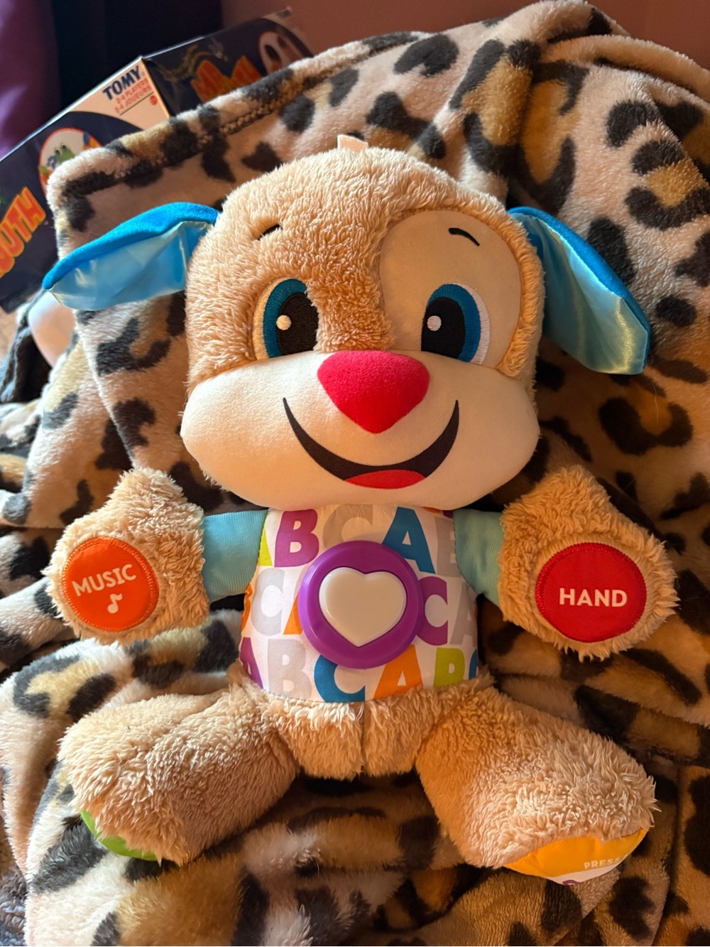 Fisher-Price Smart Stages Puppy ABC Plush Learning Toy Lights Sound